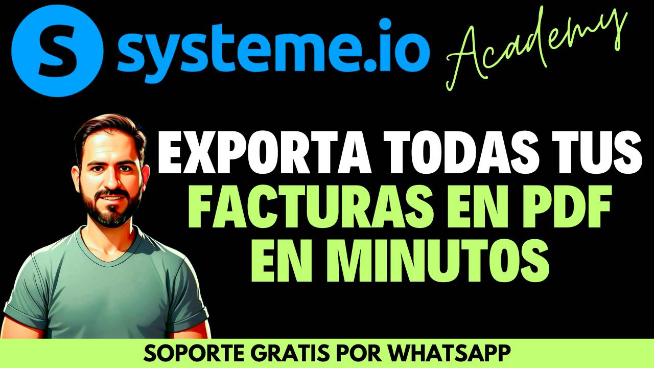 Cómo exportar múltiples facturas de tus clientes en formato PDF