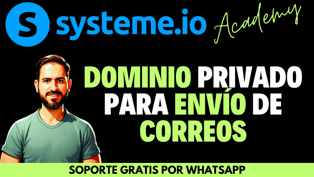 ¿Es Posible Usar una Dirección de Correo Privada para Enviar Correos desde Systeme.io?