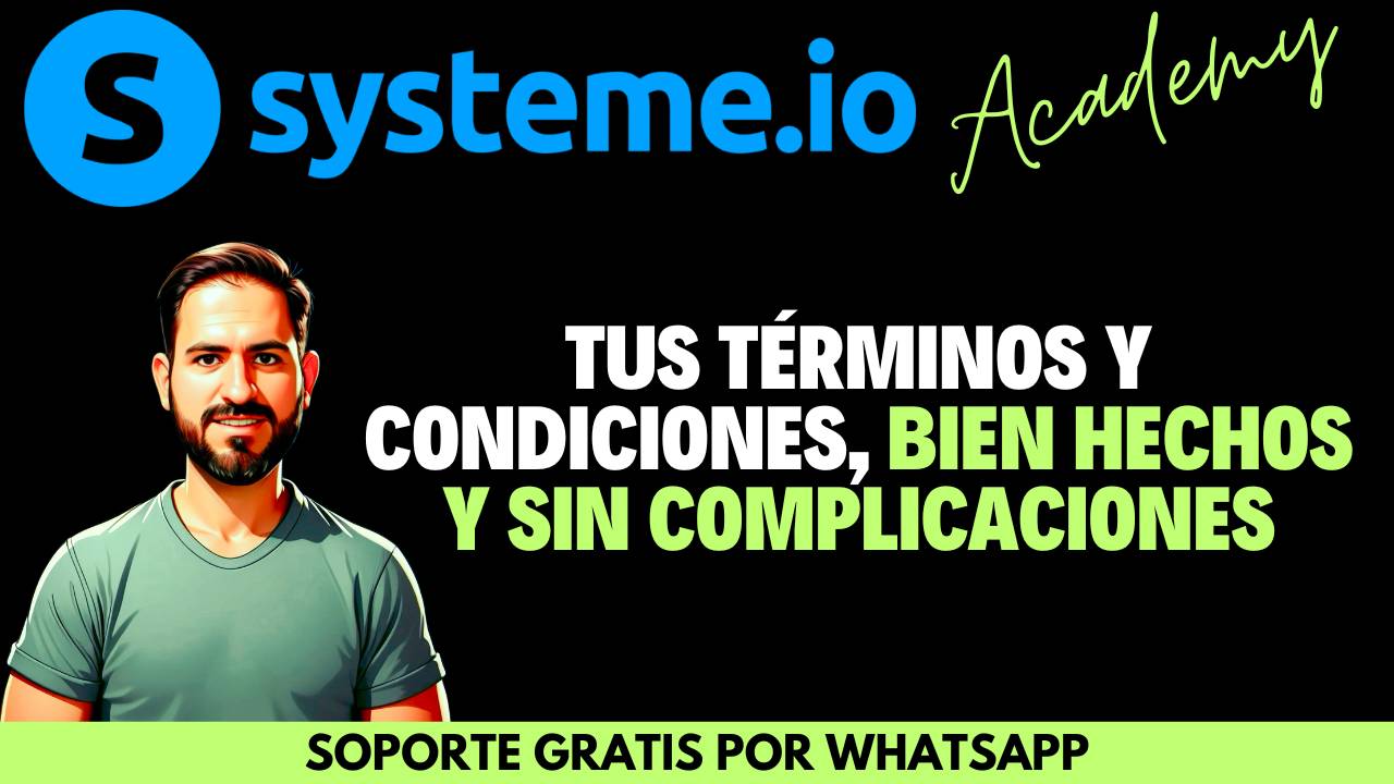 Cómo agregar términos y condiciones generales de venta a tus páginas