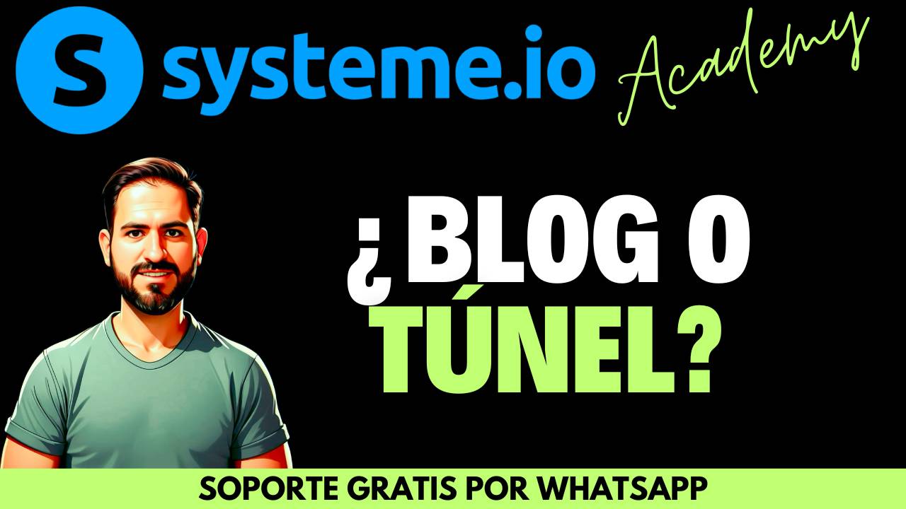 Cuándo utilizar la función túnel de venta y la función blog