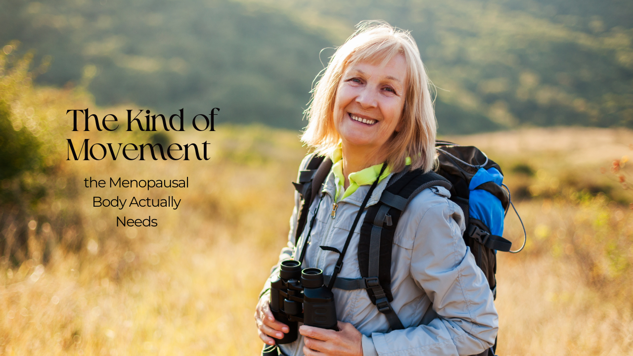 woman walking in nature