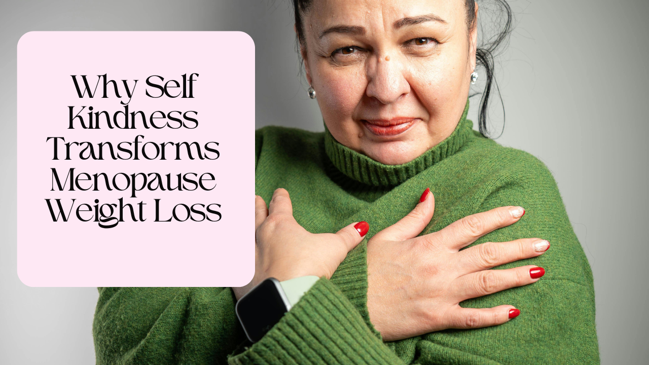 woman hugging herself