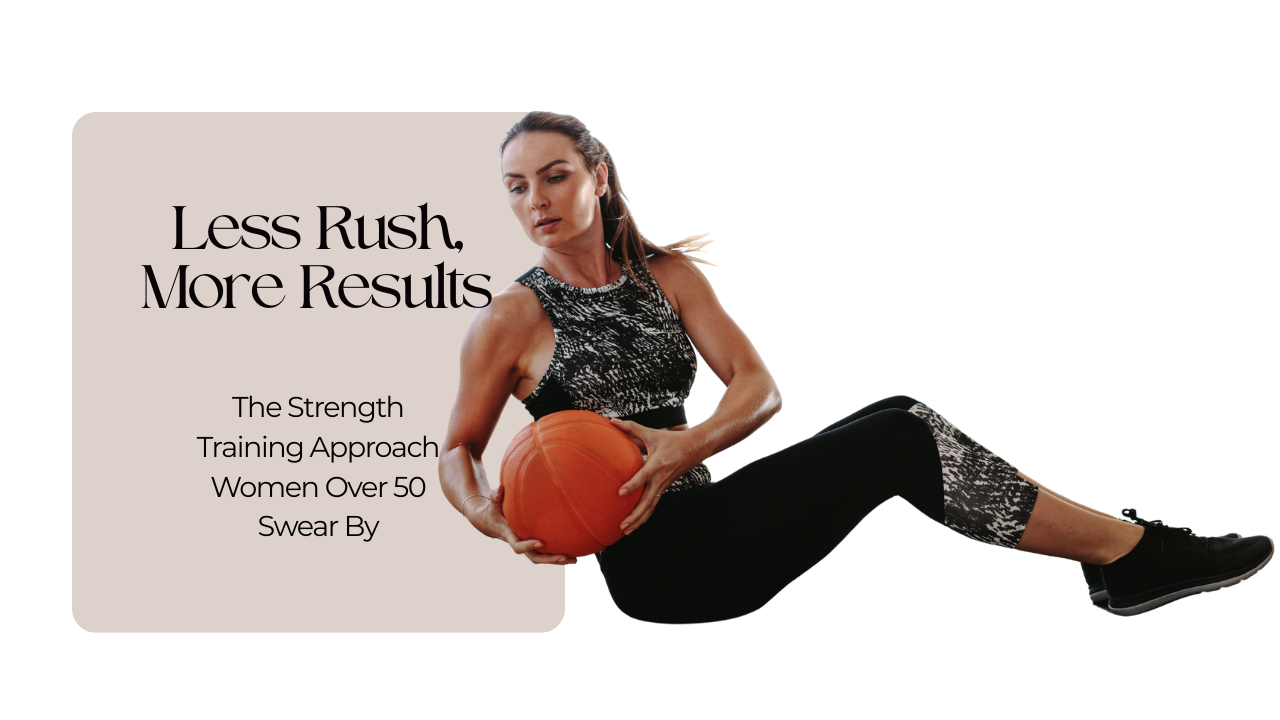 woman with kettle bell