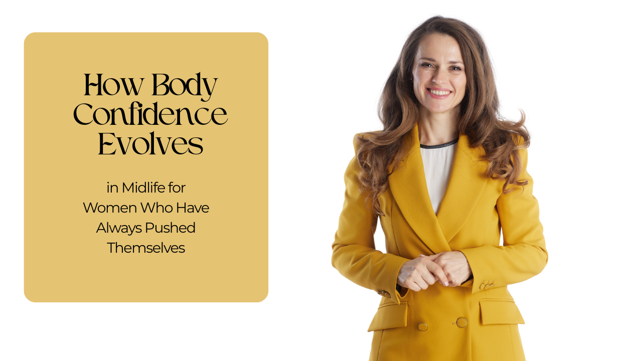 woman smiling confidently