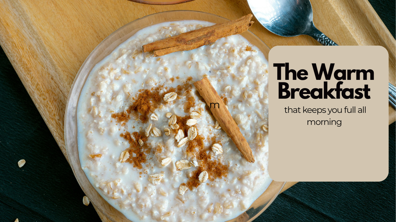 porridge and orats breakfast