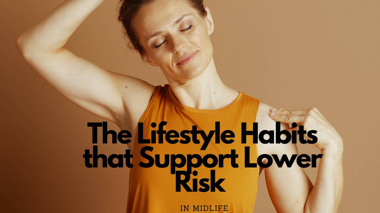 woman doing neck exercises