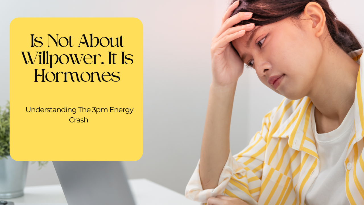 Woman exhuasted at desk