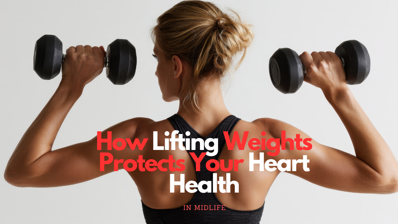 Woman lifting weights 