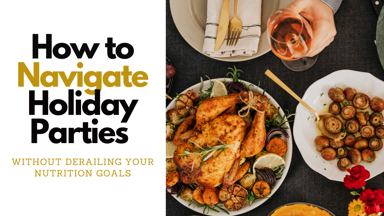 Christmas Party Food on a Table