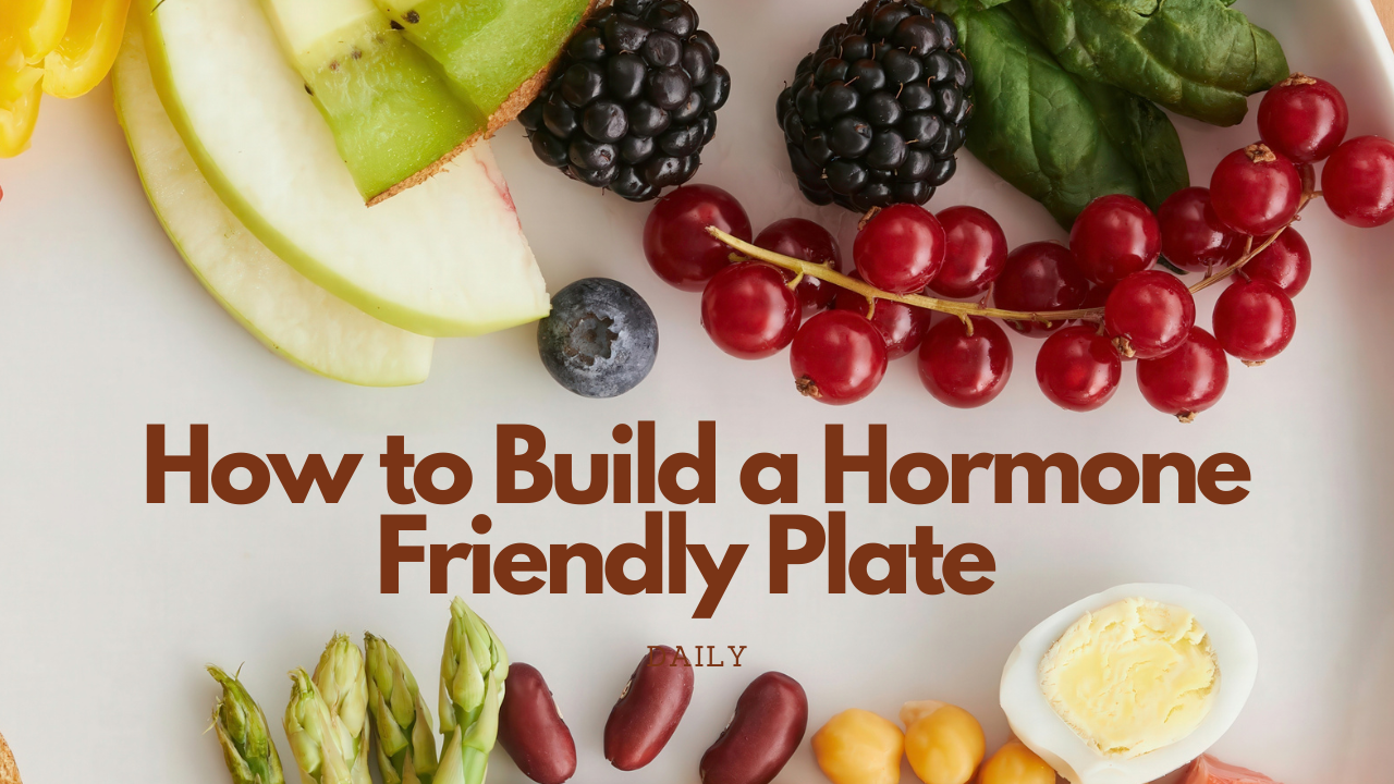 Healthy plate of food 