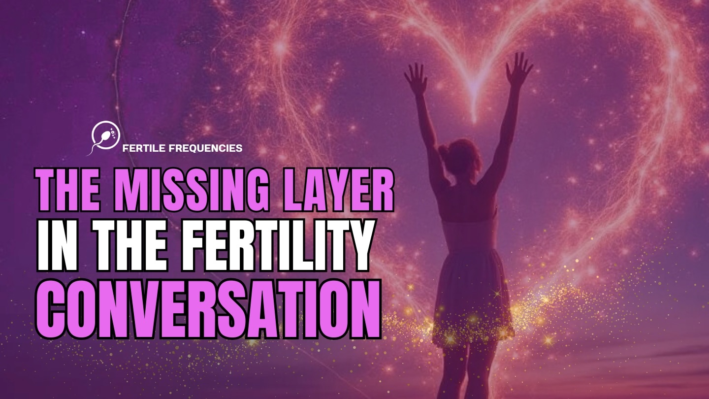 Holistic fertility image illustrating the missing layer in the fertility conversation beyond hormones