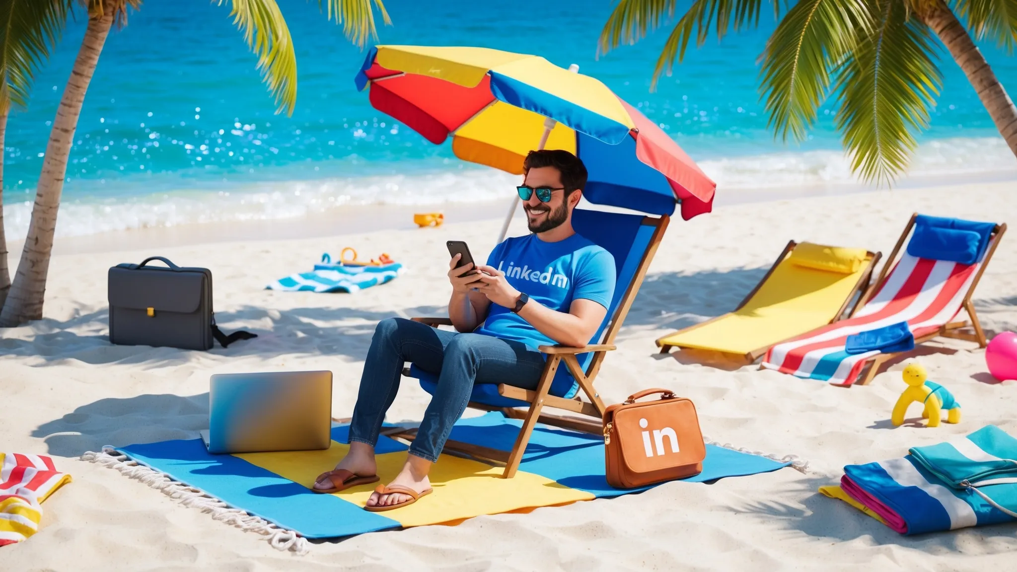 google ads specialist beach writing linkedin strategy posts to get clients and increase income