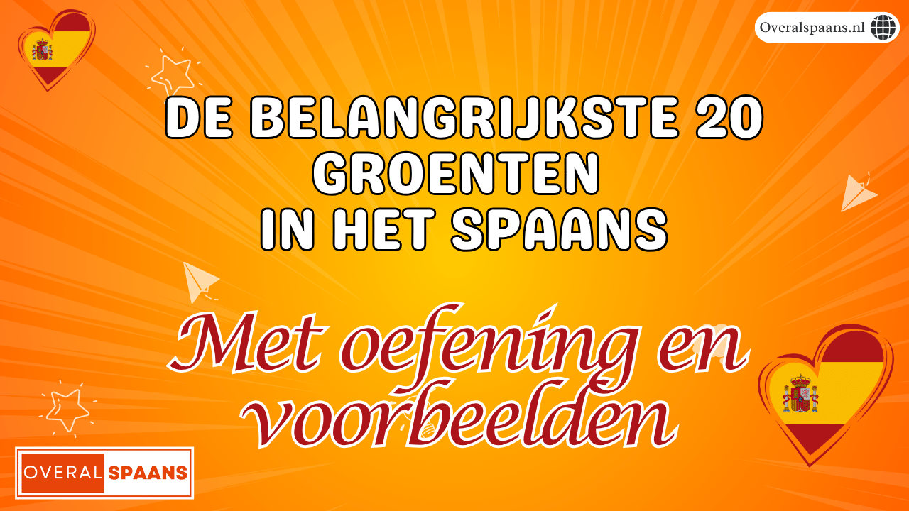 Thumbnail groenten in het Spaans