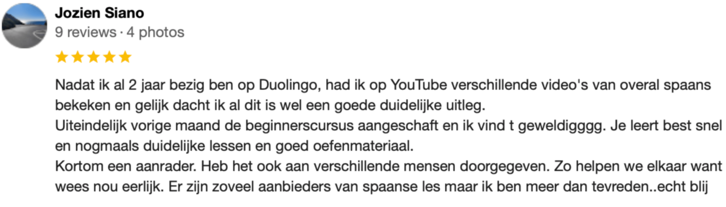 Review Overal Spaans – student leerde eindelijk echt Spaans spreken na Duolingo