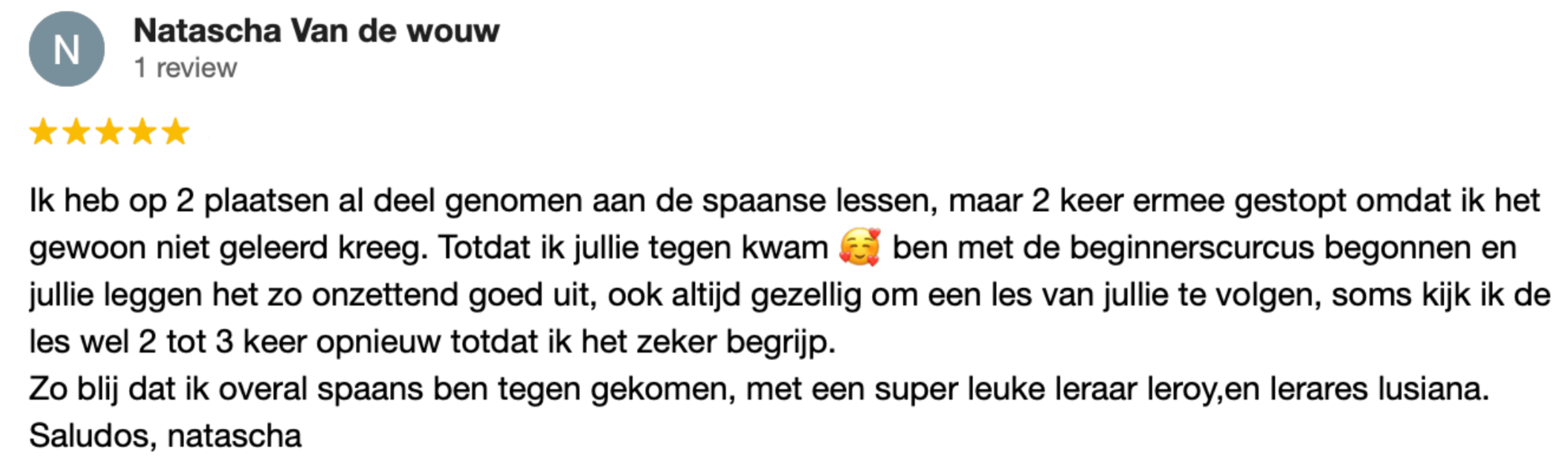 Review Overal Spaans – student ziet snel vooruitgang met de online cursus Spaans