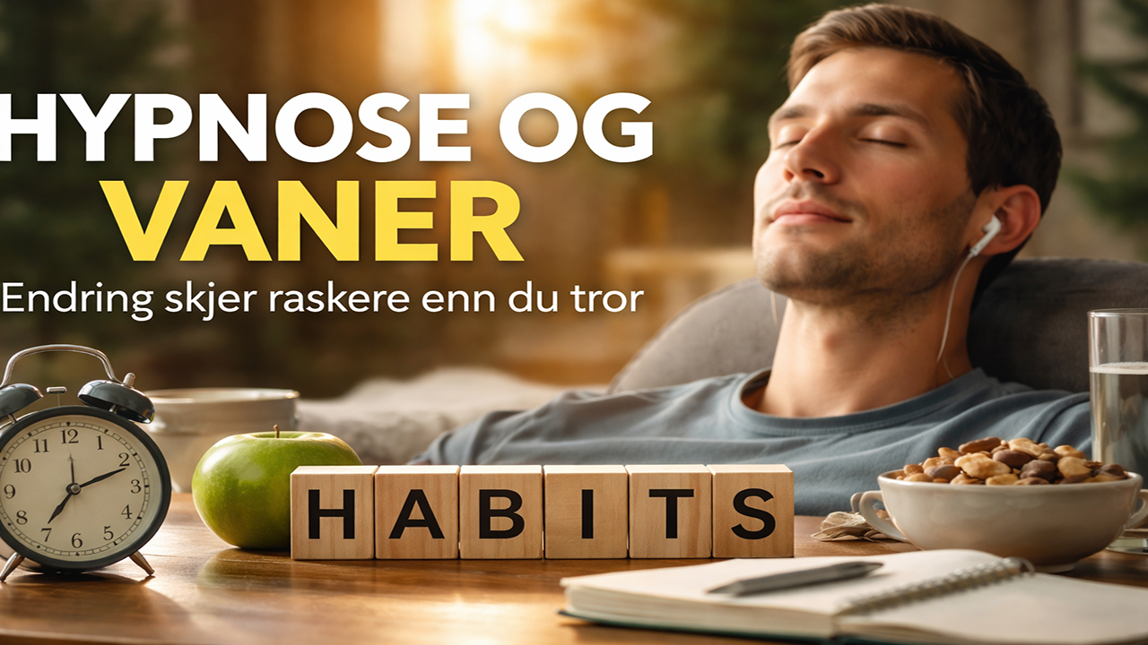 Hypnose og vaner – hvorfor endring skjer raskere enn du tror