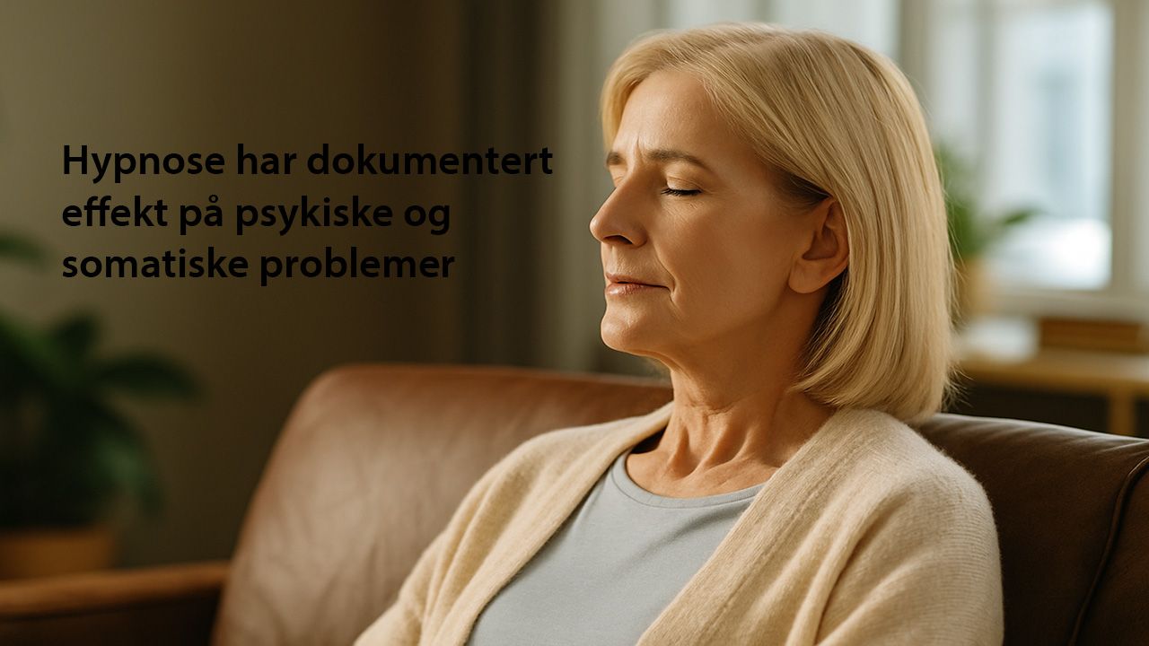 Ny meta-analyse: Hypnose har dokumentert effekt på psykiske og somatiske problemer