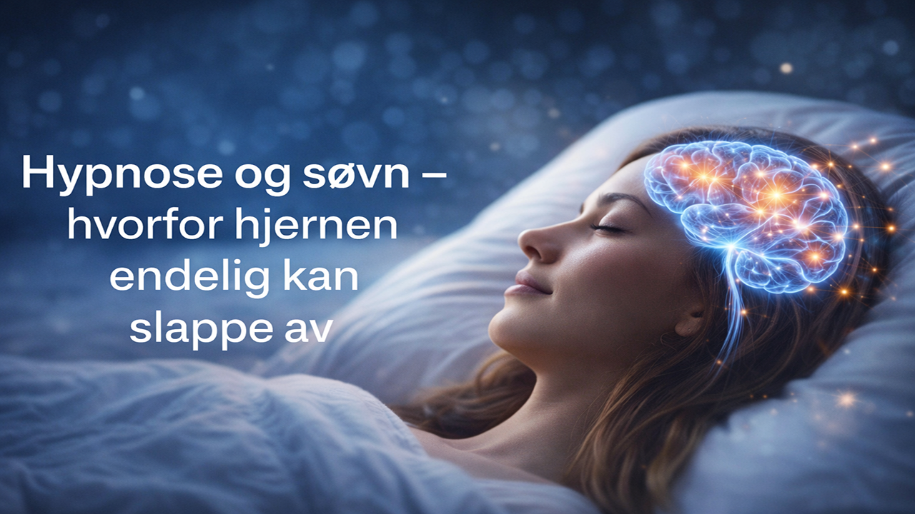 Hypnose og søvn – hvorfor hjernen endelig kan slappe av