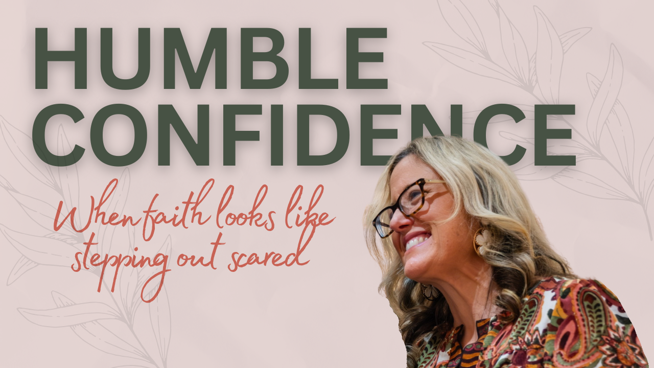 don't confuse playing it safe with being humble