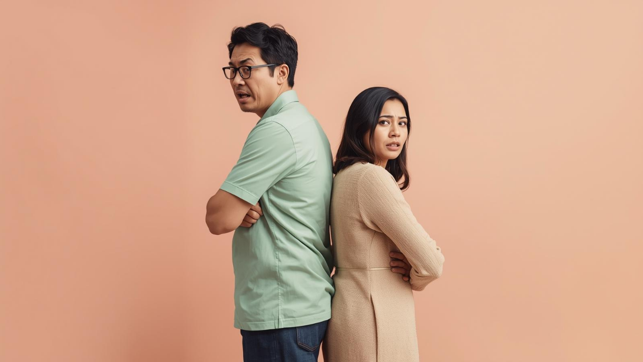 Couple in marriage counselling session in Singapore exploring root causes of anger and emotional healing with SACRED Institute therapist