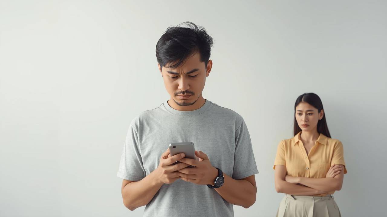 Couple at relationship counselling session in Singapore discussing causes of infidelity and emotional healing with SACRED Institute therapist