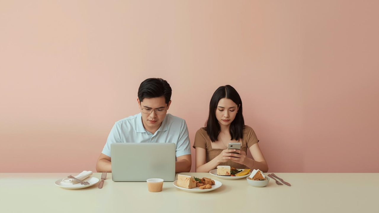 Couple in marriage counselling session in Singapore discussing emotional disconnection and ways to revive their relationship at SACRED Institute