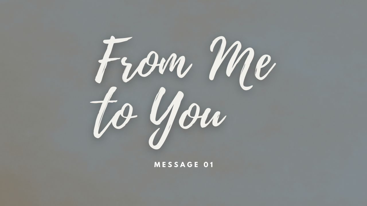 Soft thumbnail image featuring 'From Me to You' in script on warm textured paper background.