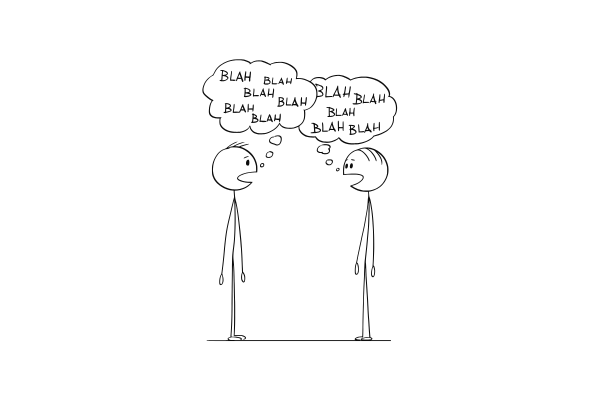 話している人のイラスト
