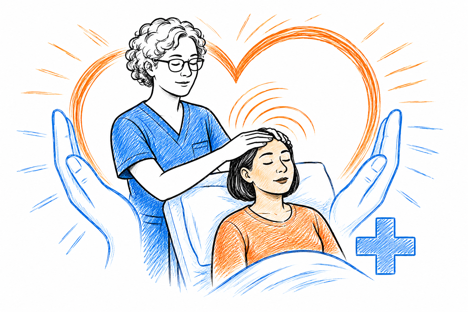 Healing Touch helping patients and nurses in hospitals