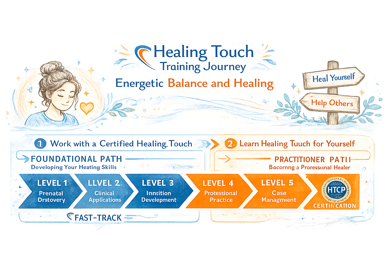 Healing Touch training levels