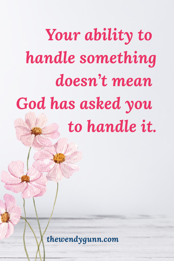 Christian woman learning to discern what God is actually asking her to do