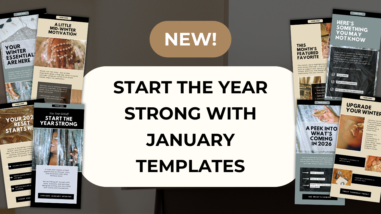 Start the Year Strong with Ready-to-Send January Email Templates