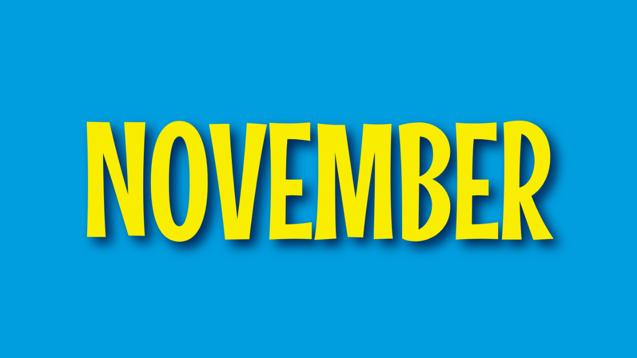 Silly School Education November Newsletter