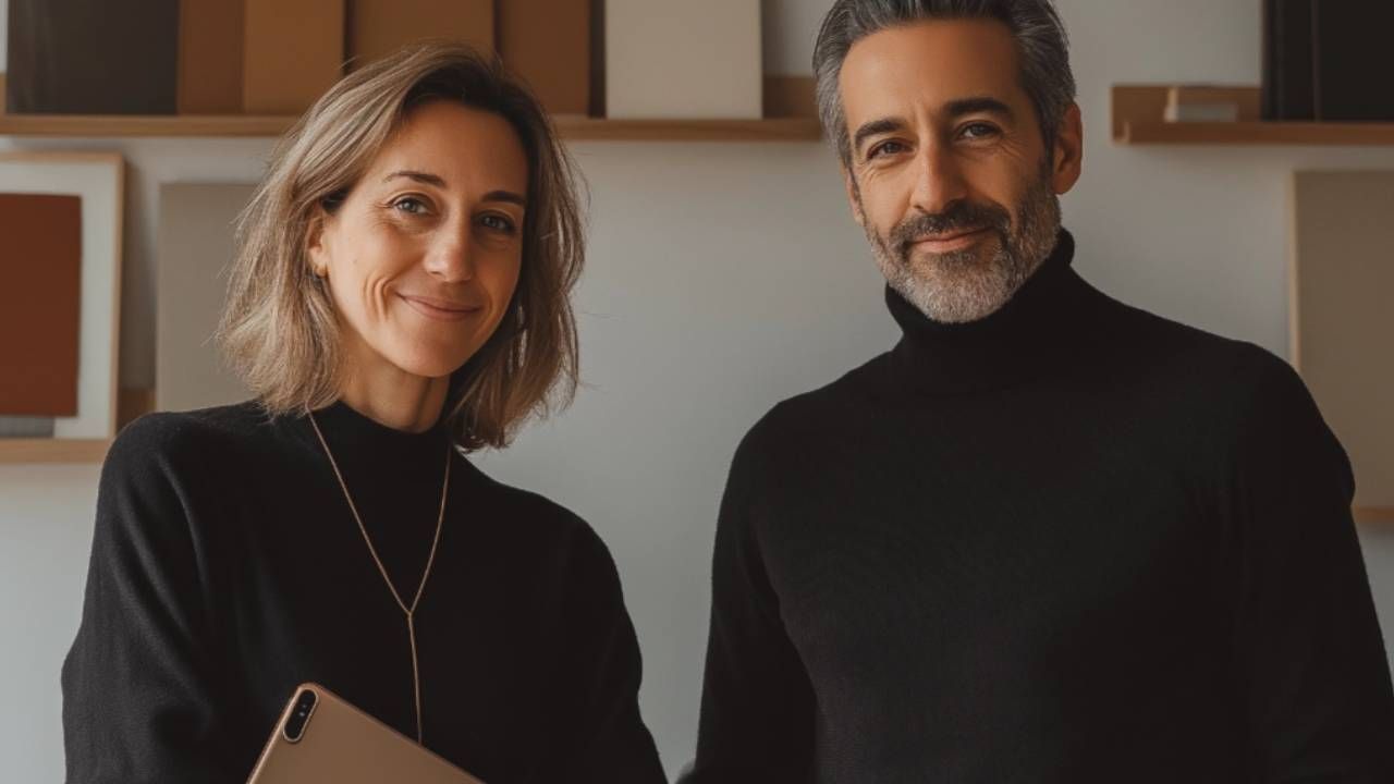 Gründerteam beim Restaurant eröffnen