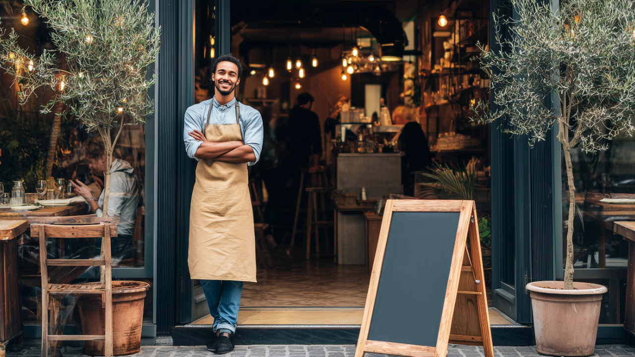Businessplan Gastronomie erstellen: Gründer hat Restaurant erfolgreich eröffnet mit Konzept, Zahlen und Restaurantplanung