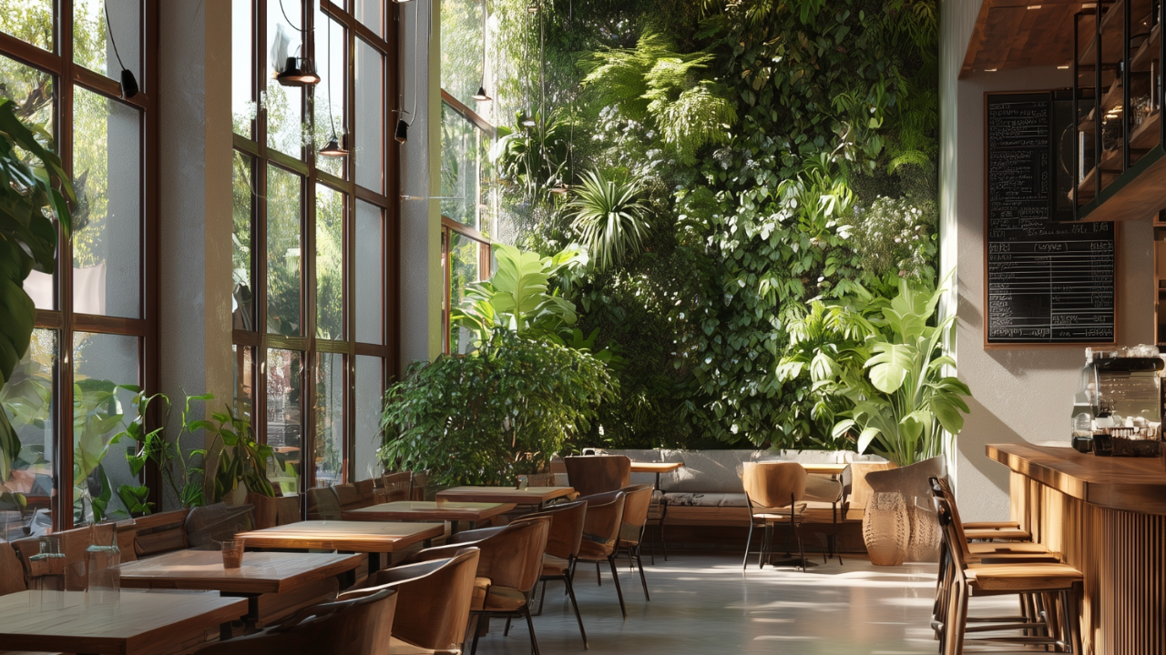 Restaurantbetrieb mit klar strukturierten Abläufen, saisonalen Zutaten und bewusstem Ressourceneinsatz. Das Bild zeigt nachhaltige Gastronomie anhand praxisnaher Maßnahmen im Küchen- und Servicealltag.