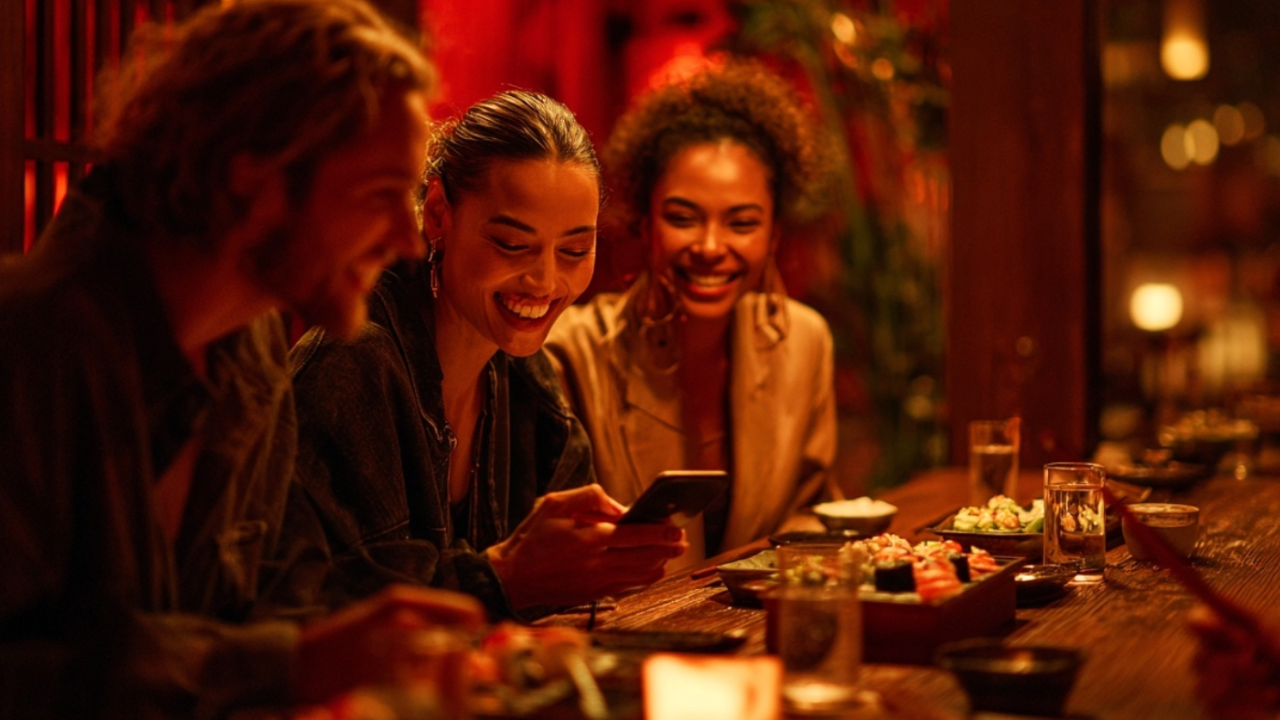 Gästezufriedenheit Gastronomie steigern: Servicekraft begrüßt Gast freundlich im Restaurant