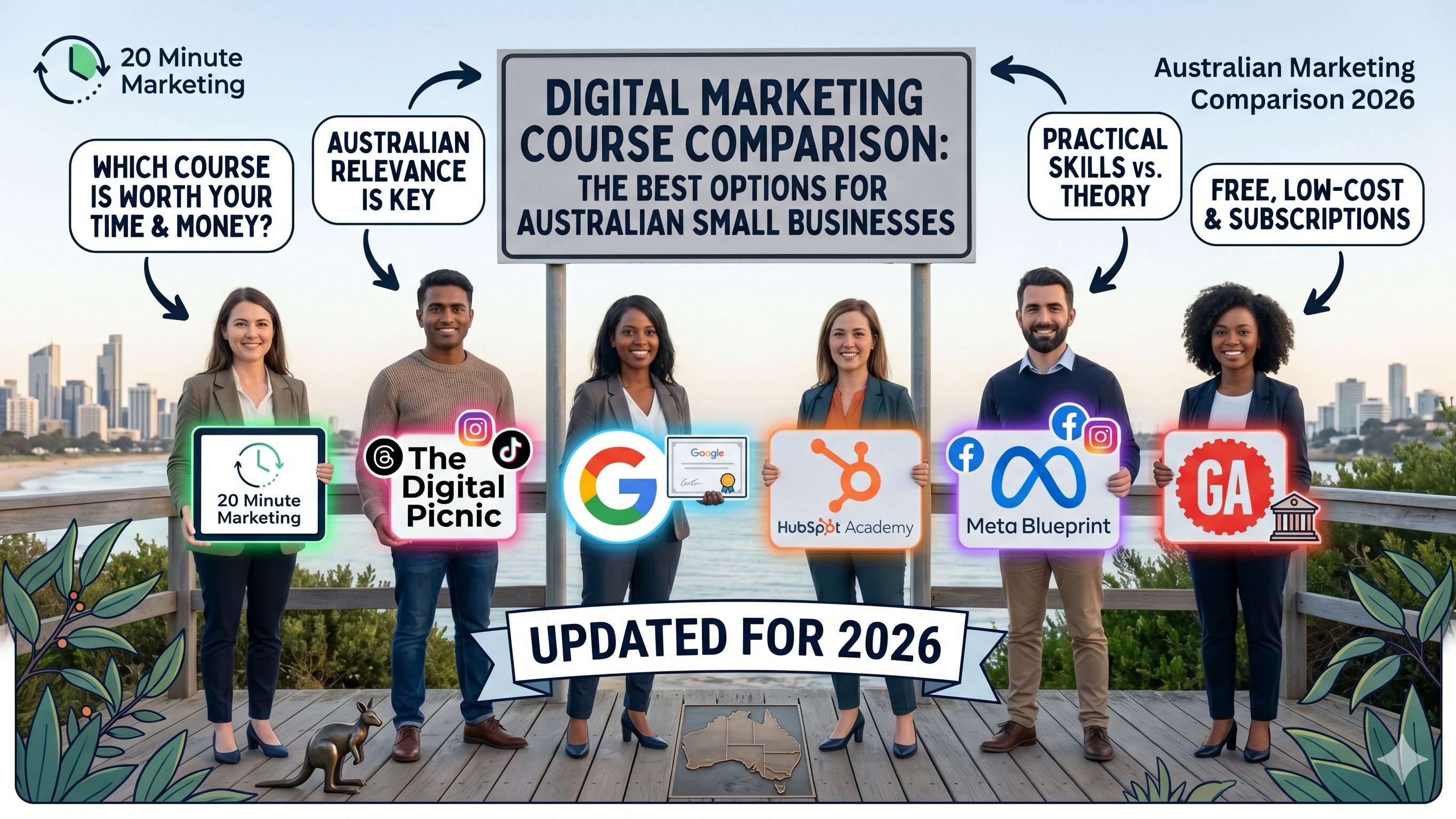 Best Digital Marketing Courses in Australia 2026: An Honest Comparison
