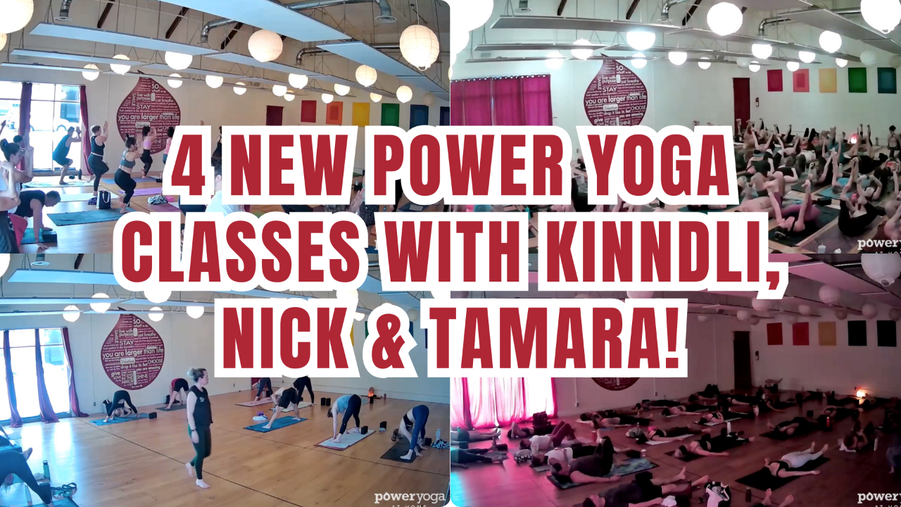 4 new power yoga classes