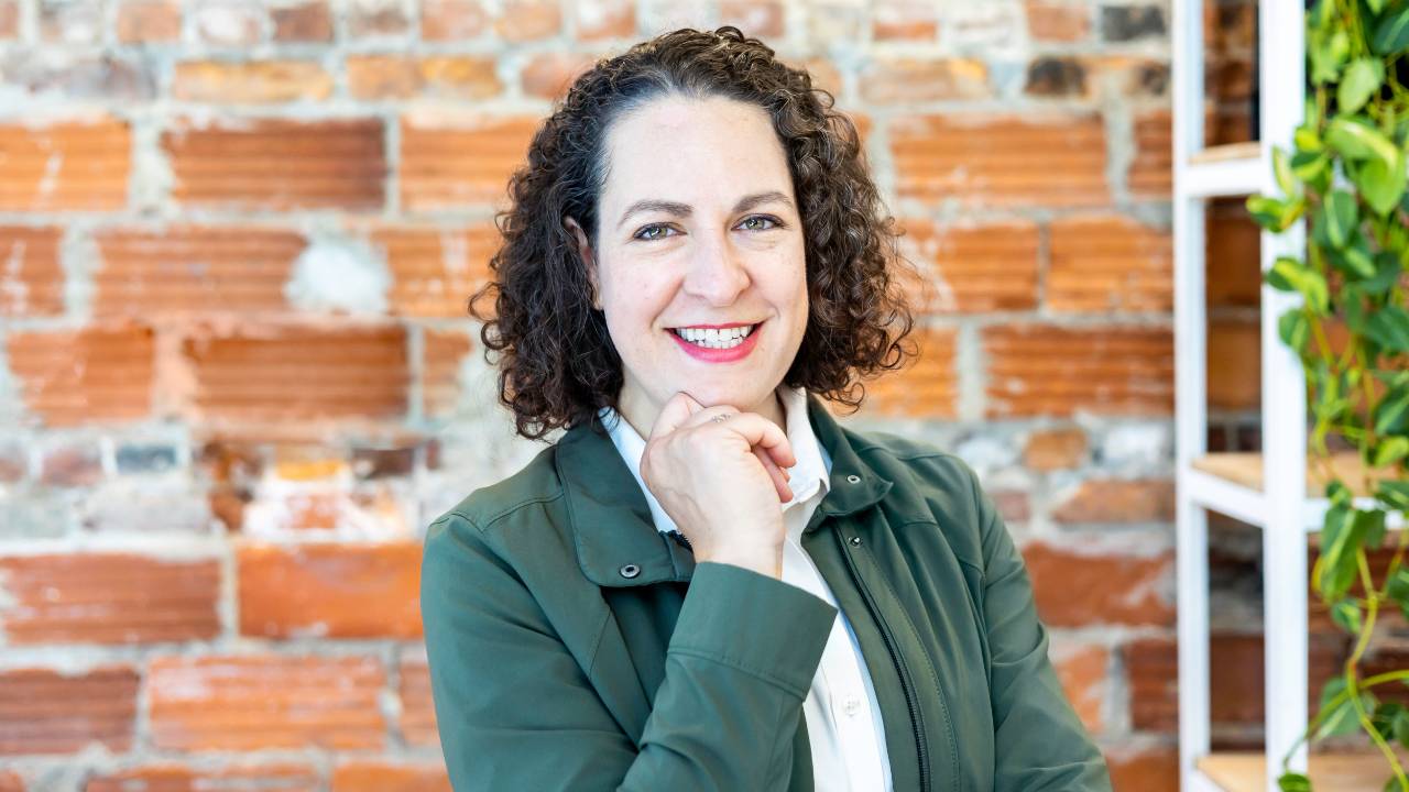 Executive coach Erica Mattison in a professional portrait accompanying a blog post about career clarity coaching