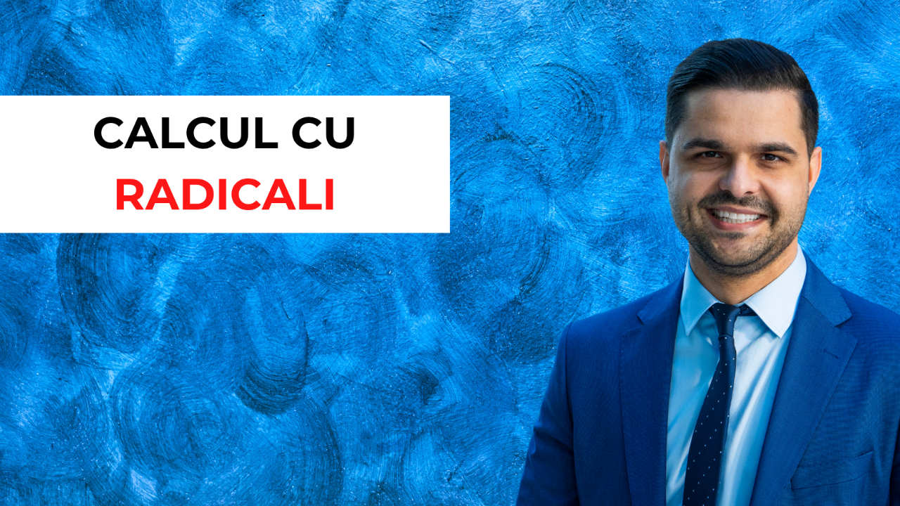 Exercițiu rezolvat - Calcul cu radicali, clasa a VII-a, Evaluarea Națională