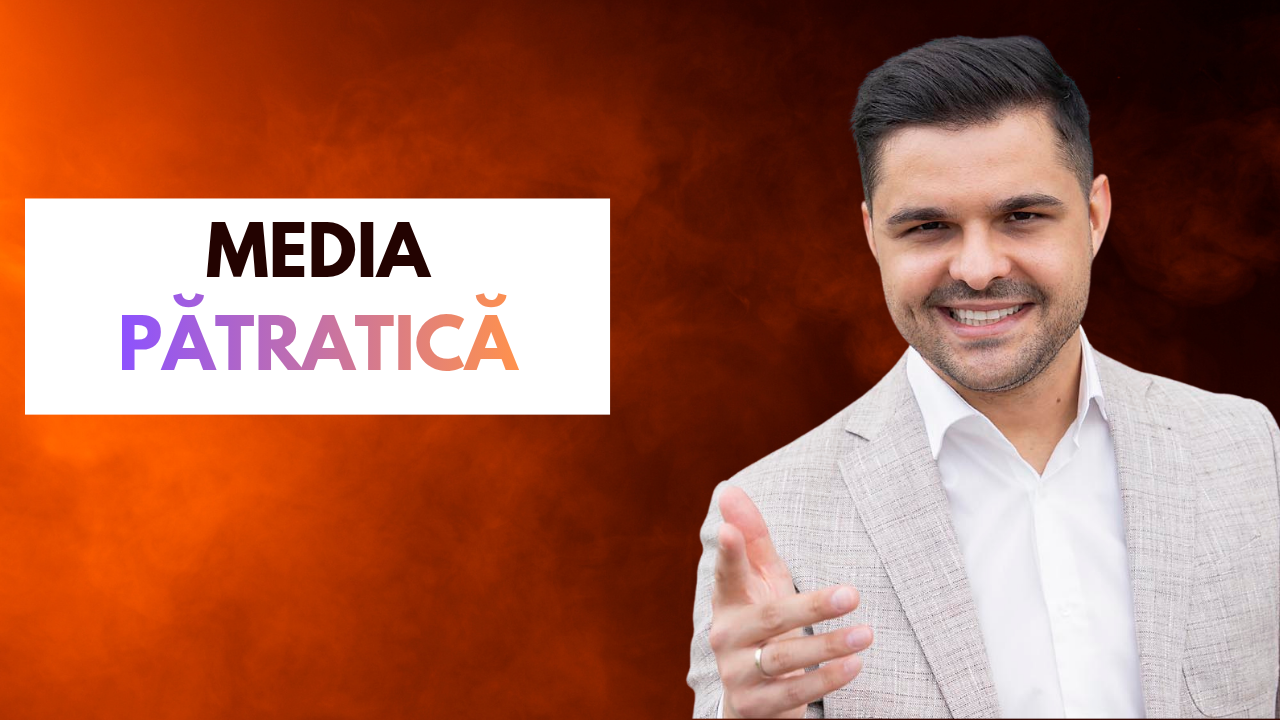 Teorie: Media pătratică a două numere a ș b, clasa a VII-a