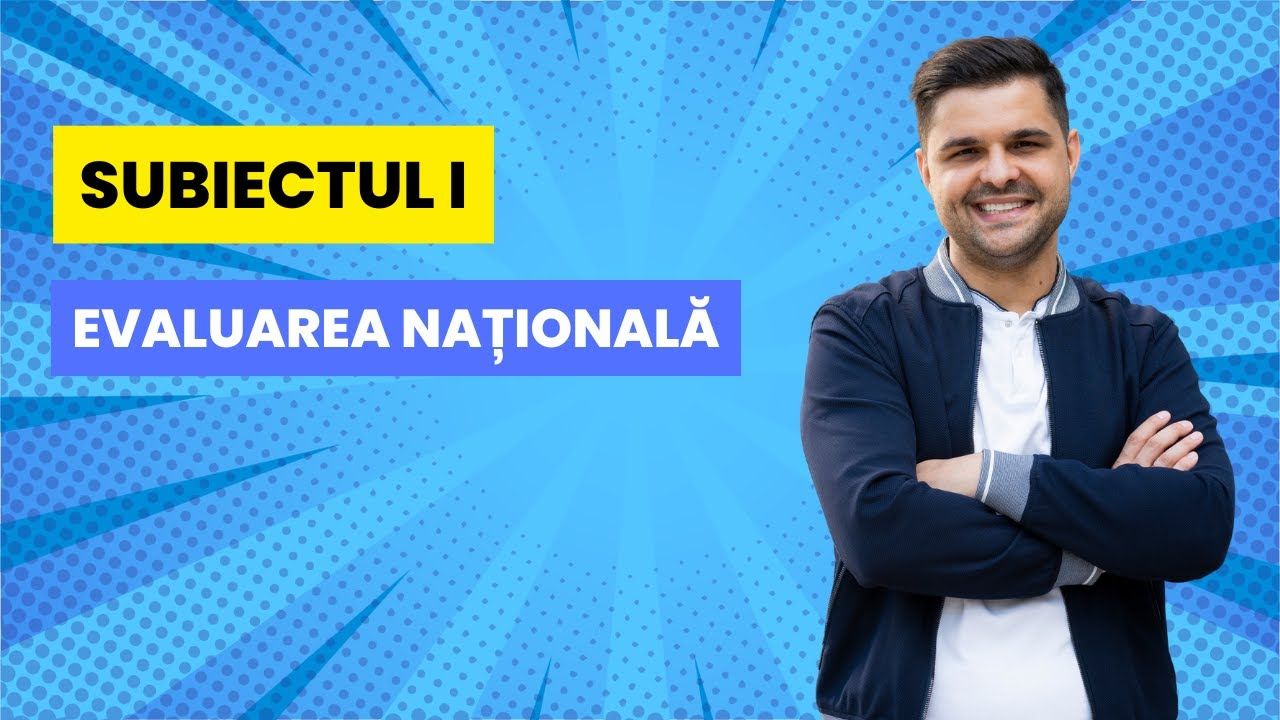Subiectul I, Evaluarea Națională 2021, Matematică