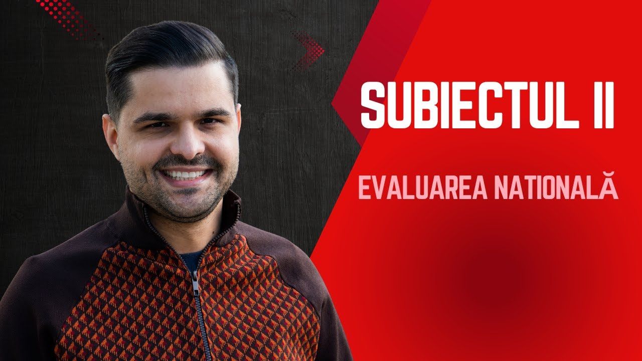 Subiectul al II-lea, Evaluarea Națională 2022 (rezervă), Matematică