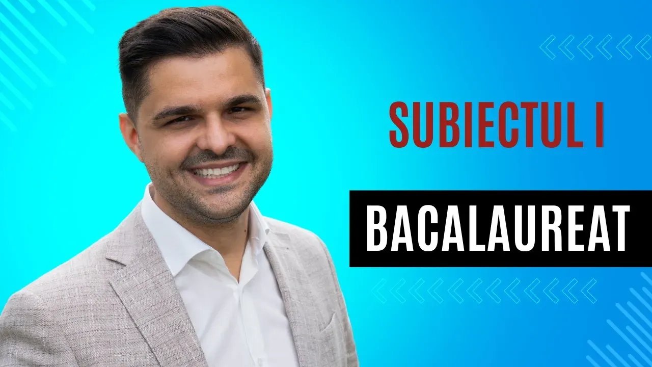 Subiectul I, Bacalaureat 2023, Tehnologic, Matematică