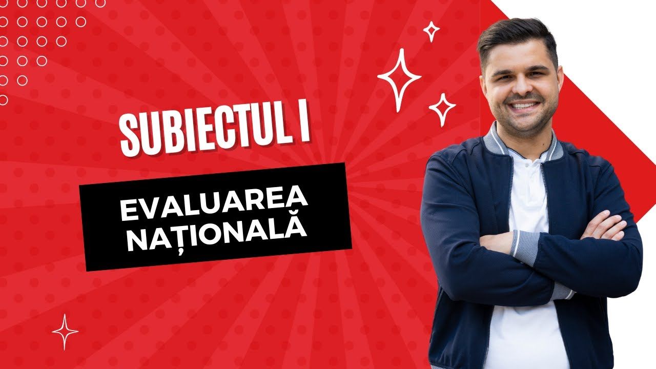 Subiectul I, Evaluarea Națională 2022, Matematică