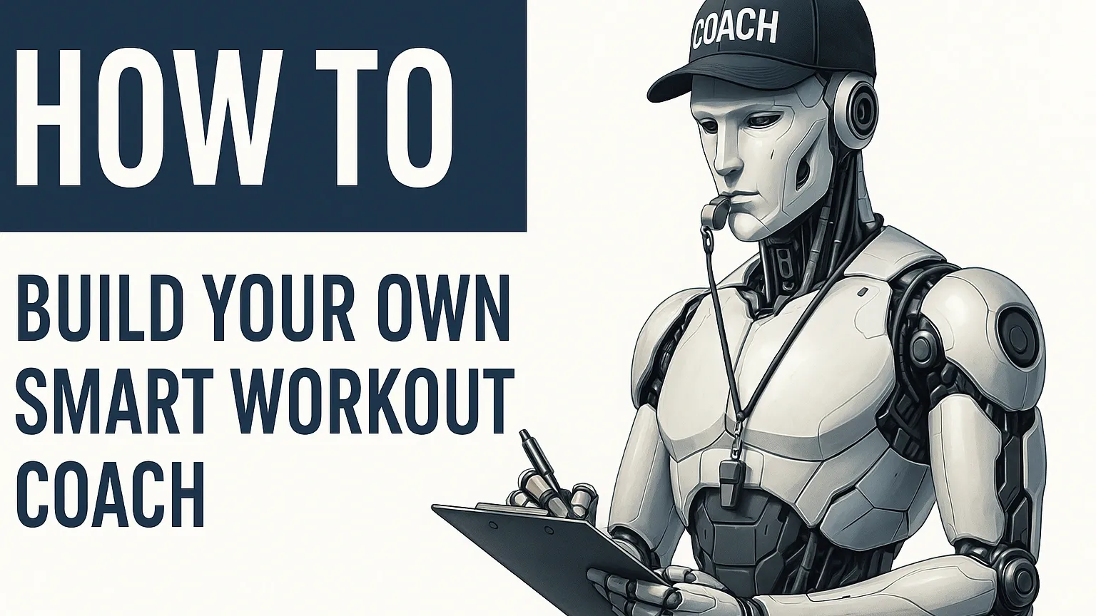 robot coach with whistle