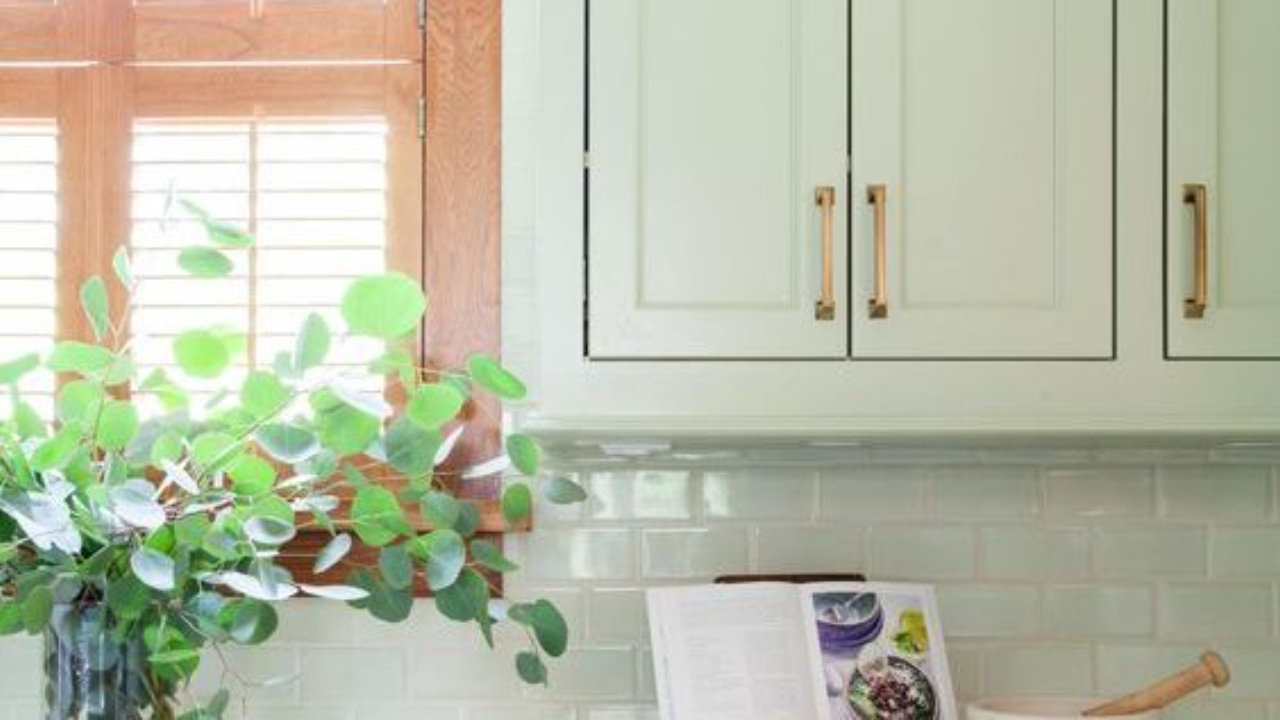 Have you considered green for your kitchen cabinetry