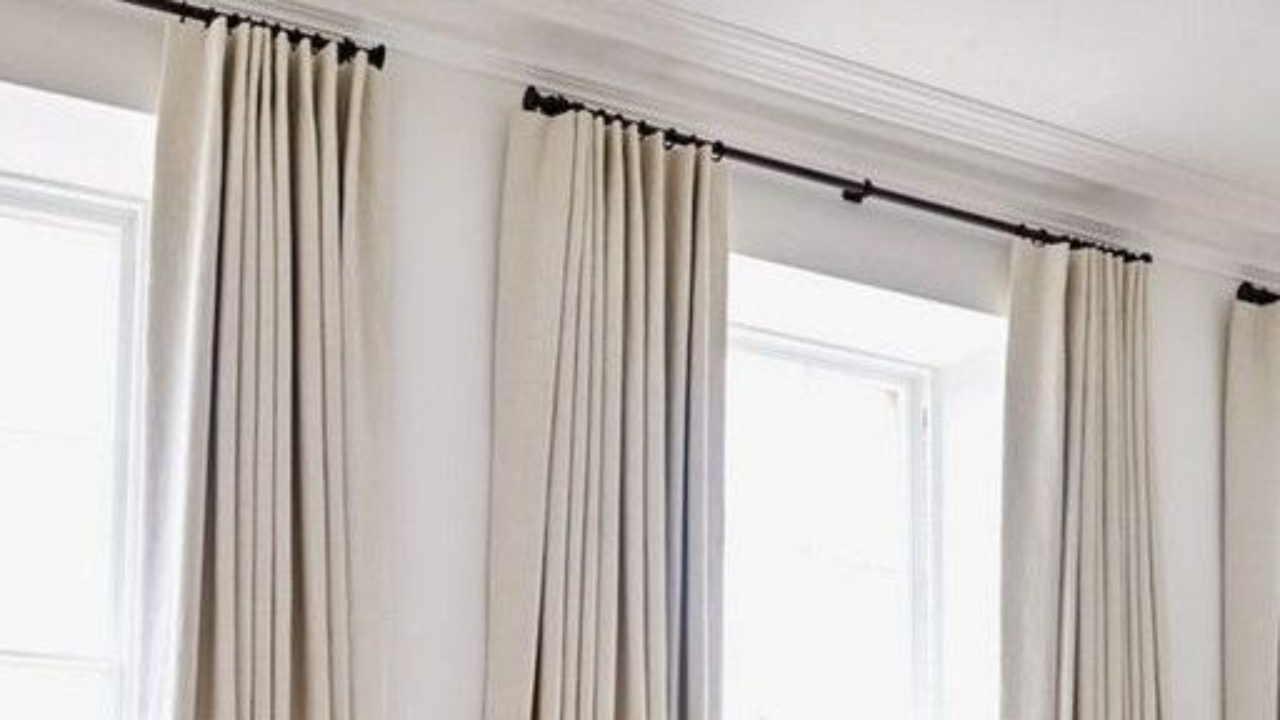 Curtain headings and placement