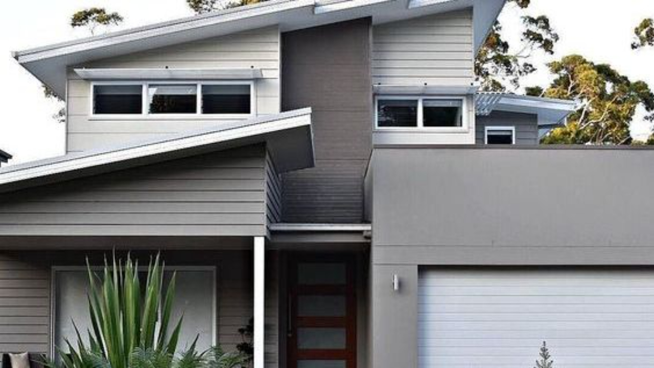 Grey exterior colour scheme